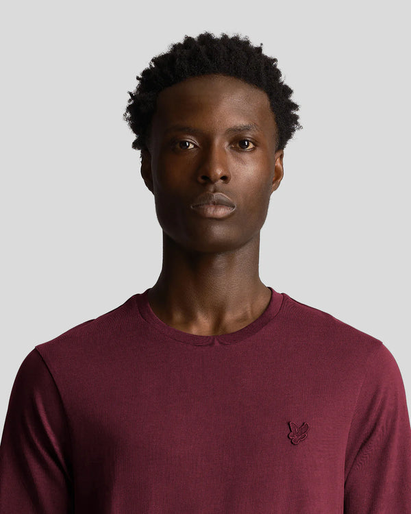 T-SHIRT BORGONGA LOGO - LYLE&SCOTT