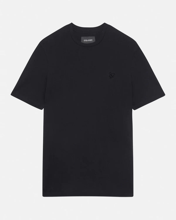 T-SHIRT NERA LOGO - LYLE&SCOTT