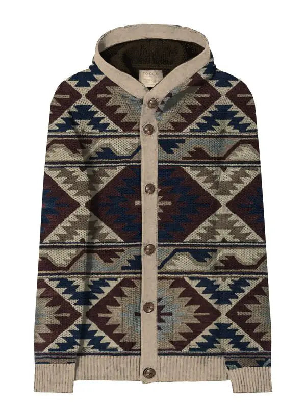 GIACCA/CARDIGAN HOODIE PERU’- TOOCO