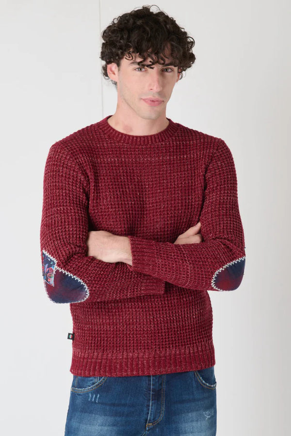 MAGLIONE GIROCOLLO PERLATO - V2