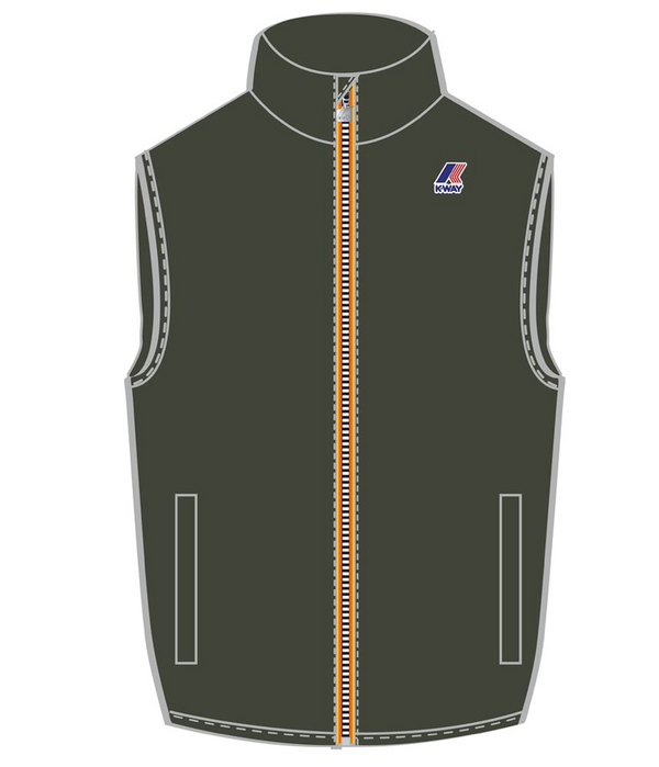 GILET VALEN NYLON JERSEY - K-WAY